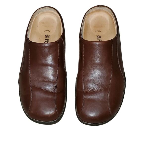 Footprints by Birkenstock Women Size 38 US 7 Trieste Brown Clogs - Picture 1 of 12